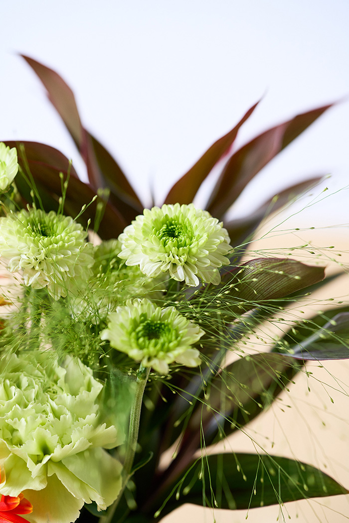 自宅用 お供え・お悔やみの花 1,480円セット #1932の写真6枚目