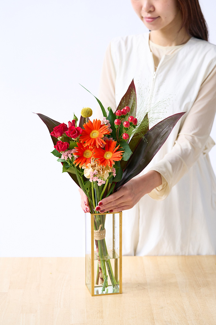 自宅用 季節のお花 1,980円セット #1936