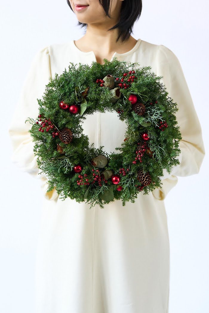 クリスマス限定商品 フレッシュリース レッド S #1947 size:80の写真1枚目