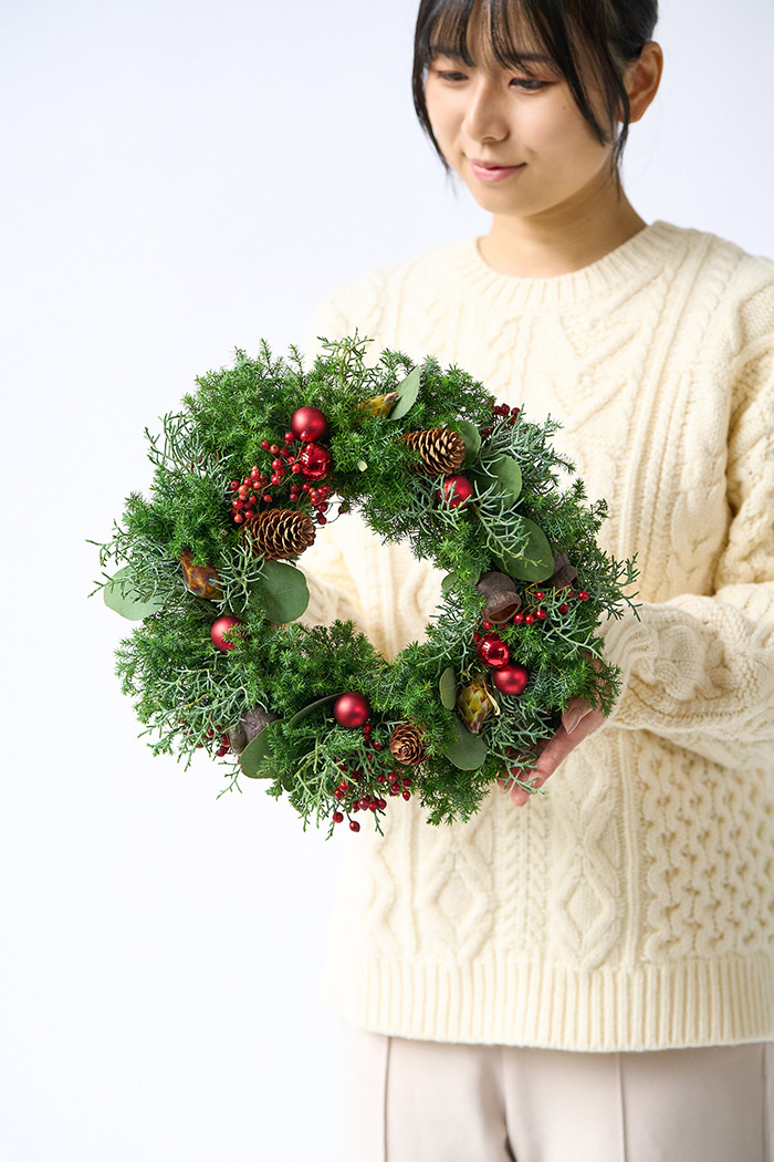 クリスマス限定商品 フレッシュリース レッド S #1947 size:80