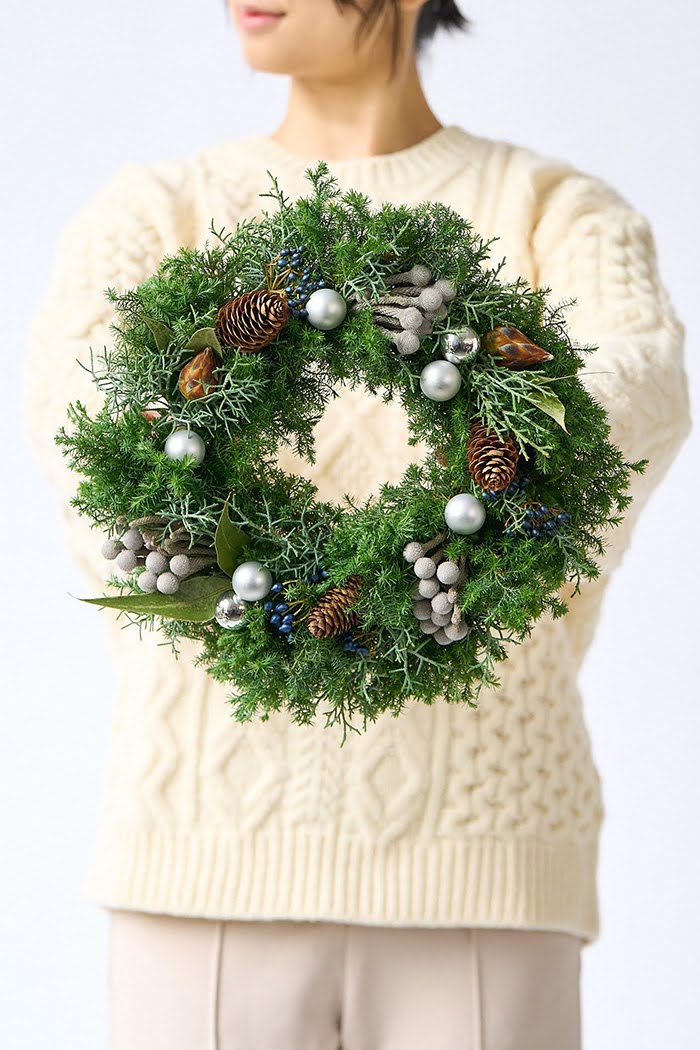 クリスマス限定商品 フレッシュリース シルバー S #1948 size:80の写真1枚目