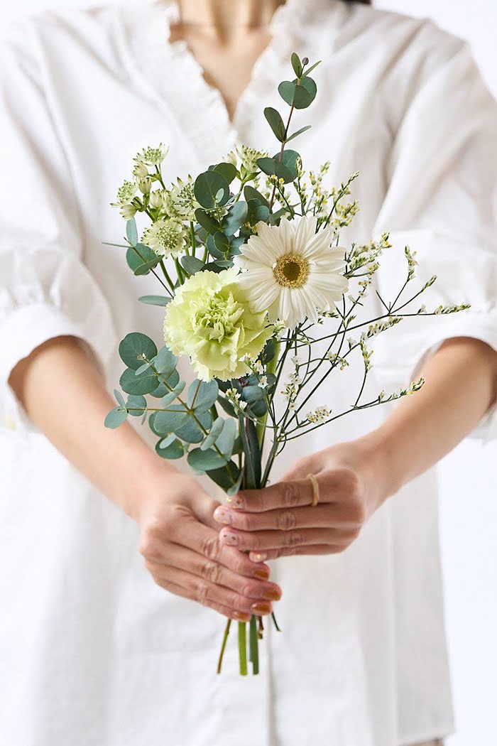 自宅用 季節のお花 980円セット #1969