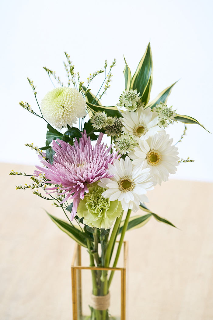 自宅用 お供え・お悔やみの花 1,980円セット #1970の写真4枚目