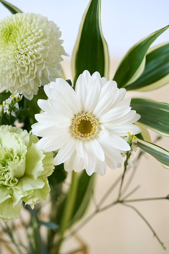 自宅用 お供え・お悔やみの花 980円セット #1972の写真5枚目