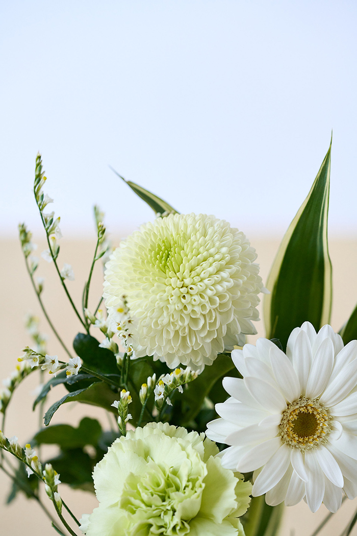 自宅用 お供え・お悔やみの花 980円セット #1972の写真6枚目