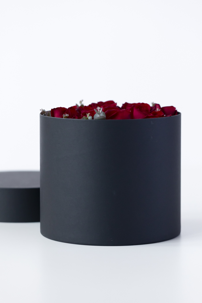 バレンタイン限定商品 BOXアレンジ ローズ #1978 size:60の写真8枚目