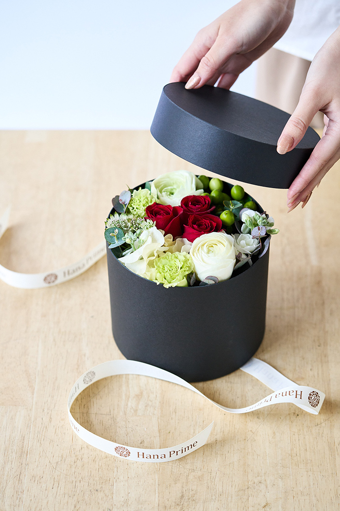 バレンタイン限定商品 BOXアレンジ  #1979 size:60の写真3枚目