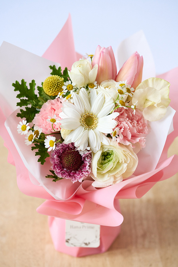 季節の花束  そのまま飾れるブーケ #1983 size:80の写真4枚目