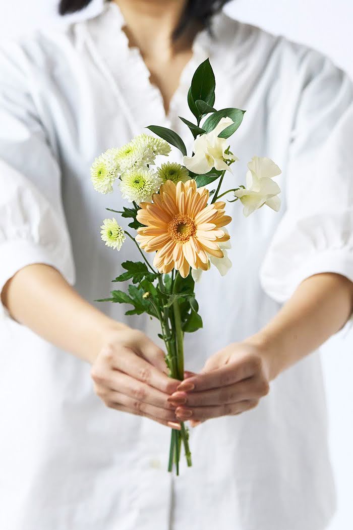 自宅用 お供え・お悔やみの花 980円セット #1984