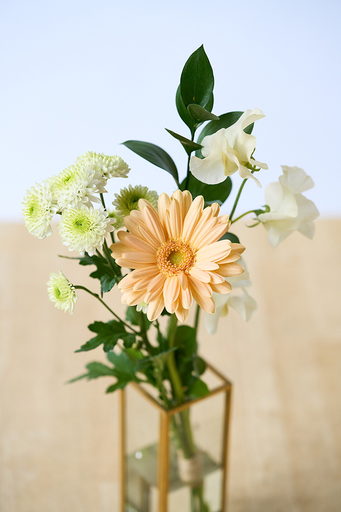 自宅用 お供え・お悔やみの花 980円セット #1984の写真4枚目