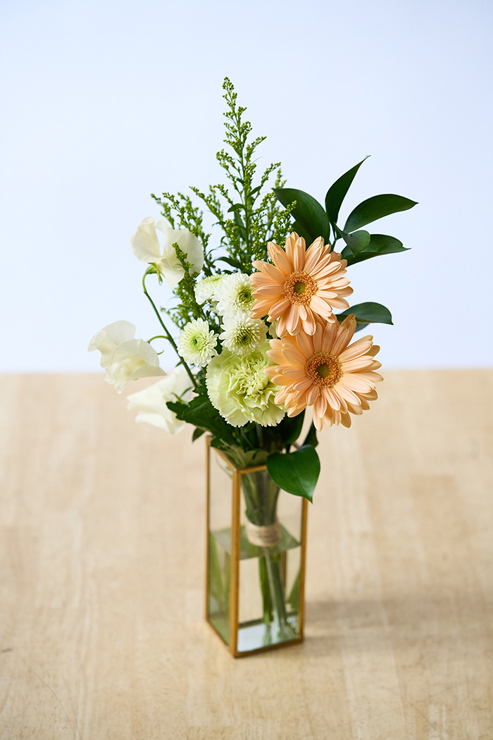 自宅用 お供え・お悔やみの花 1,480円セット #1985の写真2枚目