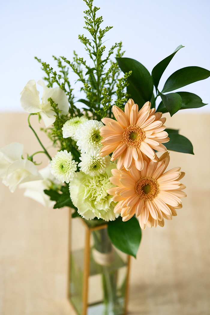 自宅用 お供え・お悔やみの花 1,480円セット #1985の写真4枚目