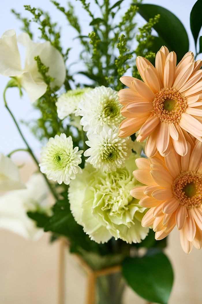 自宅用 お供え・お悔やみの花 1,480円セット #1985の写真6枚目