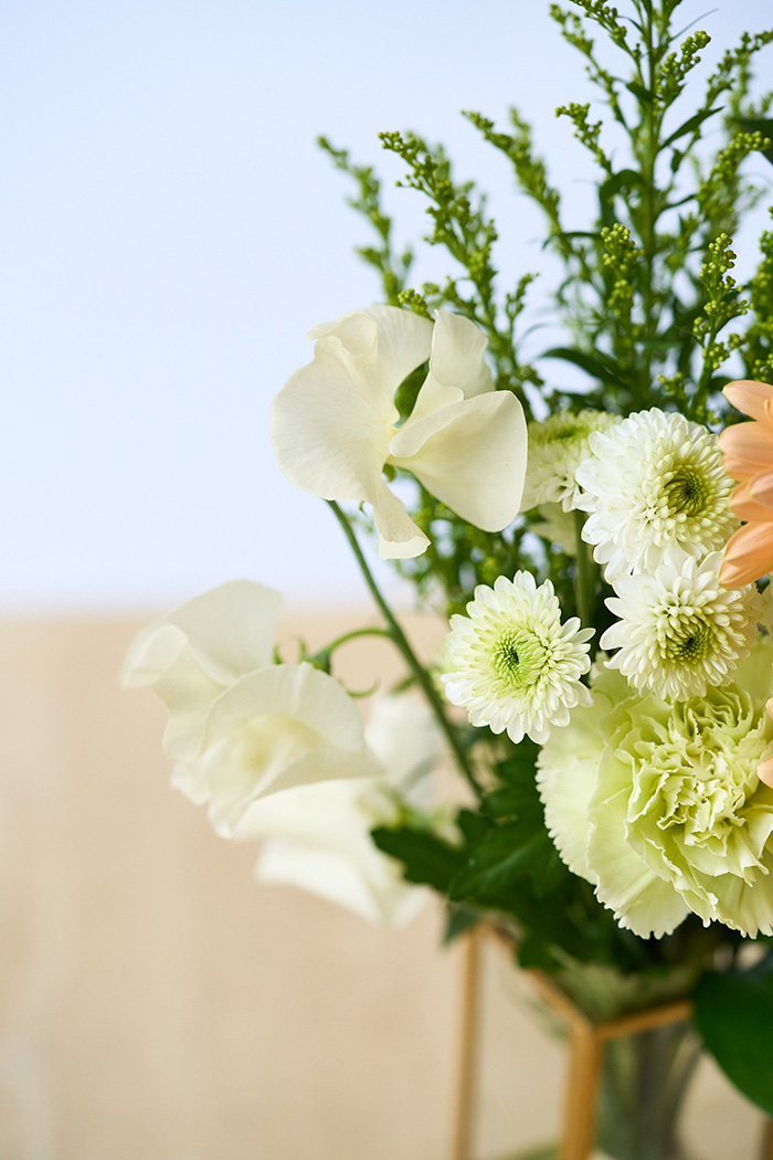 自宅用 お供え・お悔やみの花 1,480円セット #1985の写真7枚目