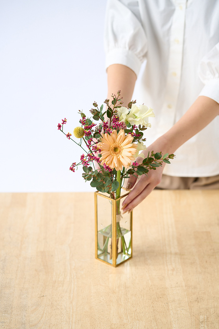 自宅用 季節のお花 980円セット #1987