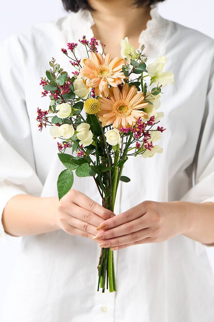 自宅用 季節のお花 1,480円セット #1988