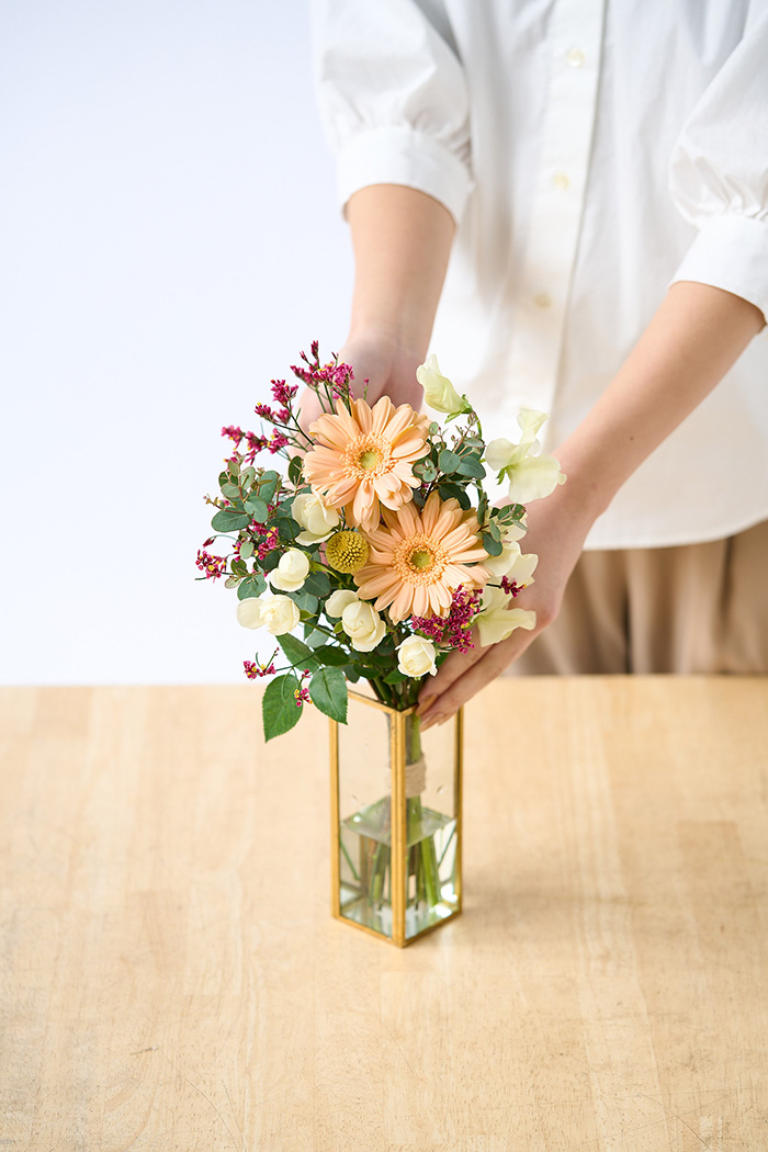 自宅用 季節のお花 1,480円セット #1988