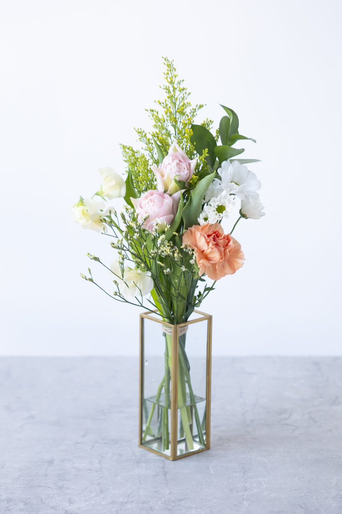自宅用 お供え・お悔やみの花 1,480円セット #1998の写真2枚目