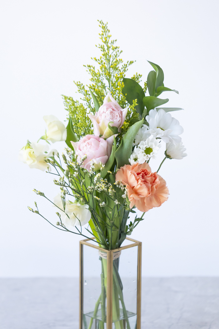 自宅用 お供え・お悔やみの花 1,480円セット #1998の写真3枚目