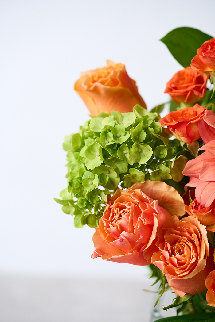 花束 スタンダードブーケ オレンジ #2008 size:100の写真7枚目