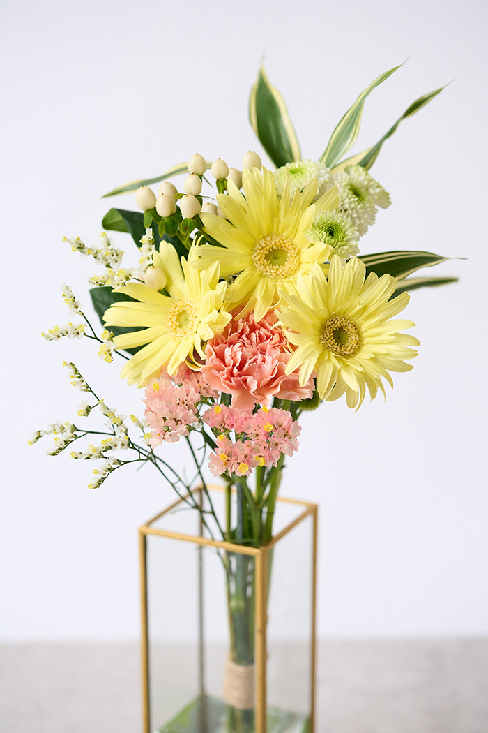 自宅用 お供え・お悔やみの花 1,980円セット #2019の写真4枚目