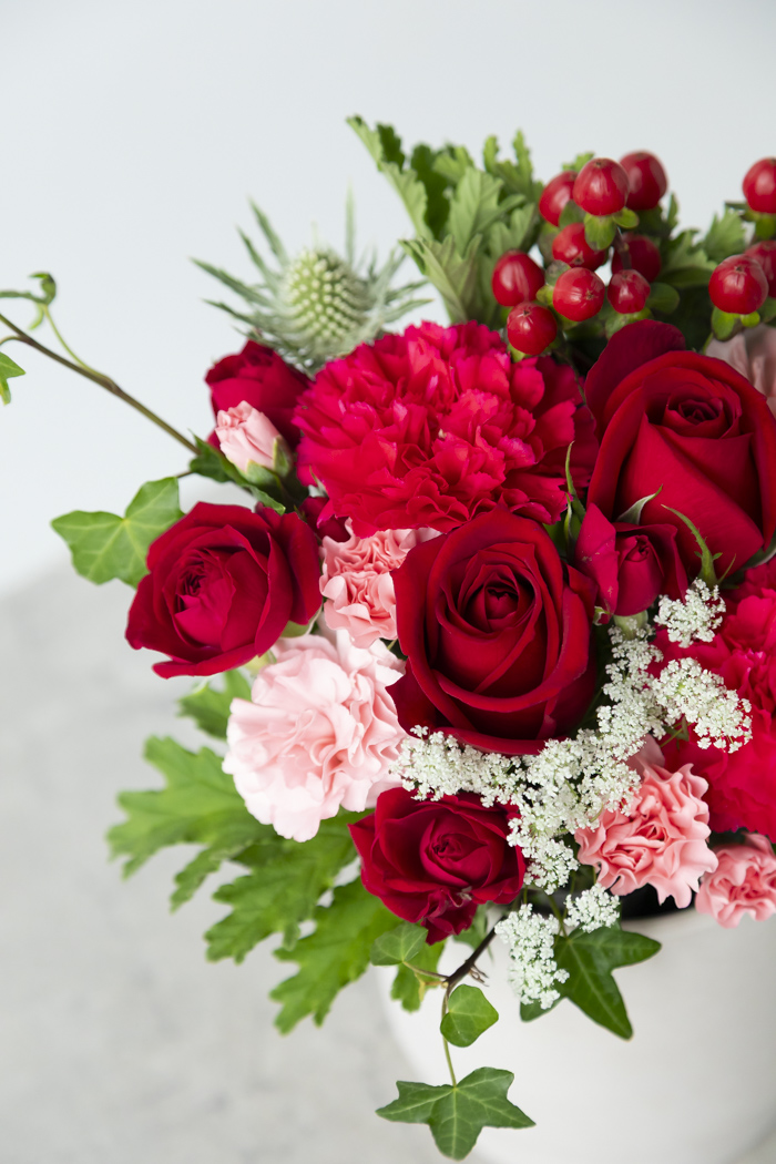 母の日 Special アレンジメント RED #2023 size:80の写真7枚目