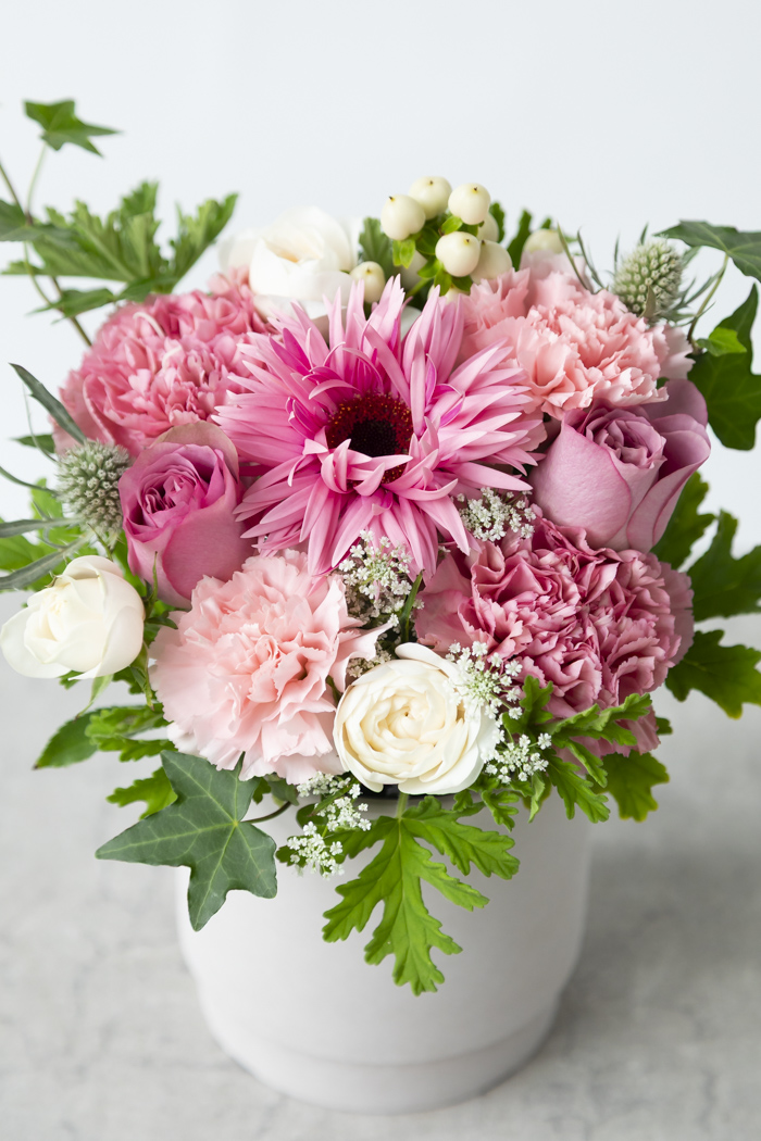 母の日 Special アレンジメント くすみPINK #2024 size:80の写真5枚目