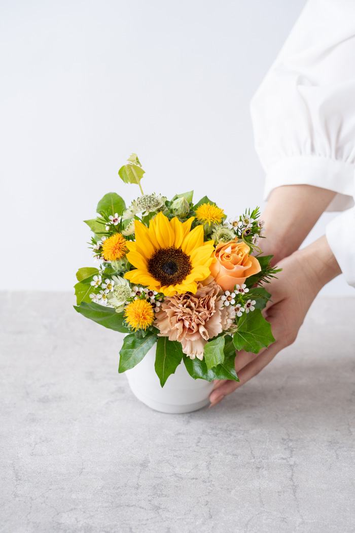 季節のアレンジメント #2032 size:60の写真3枚目