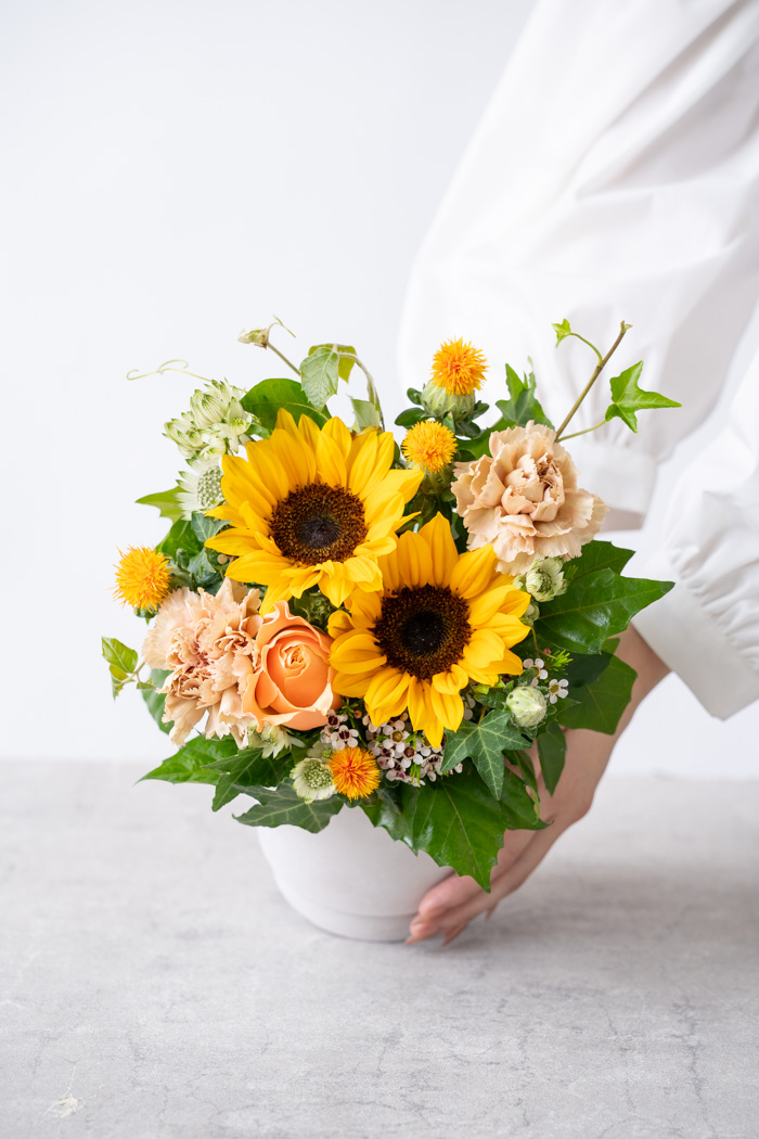 季節のアレンジメント #2033 size:80の写真3枚目