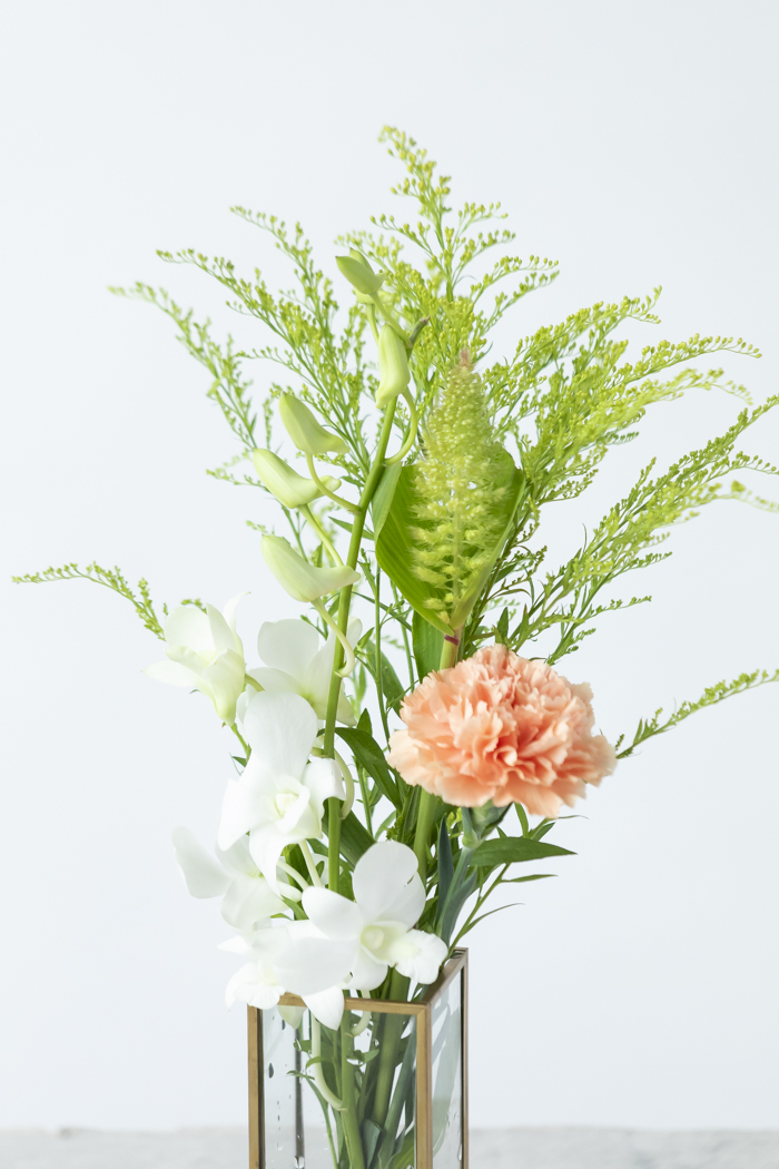 自宅用 お供え・お悔やみの花 980円セット #2066の写真4枚目