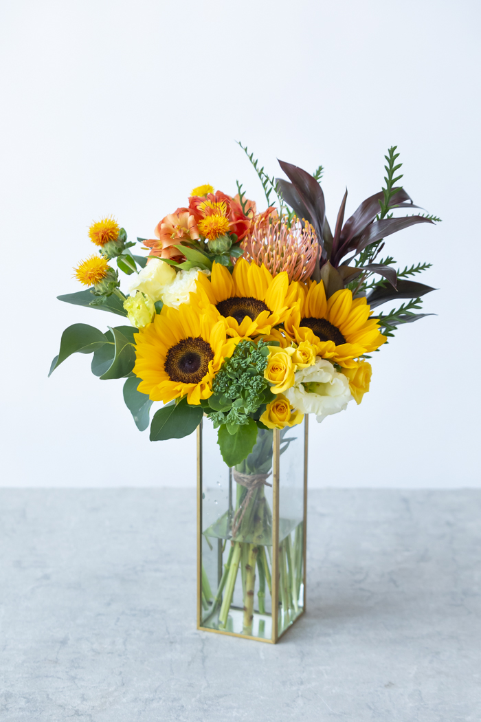 季節の花束 スタンダードブーケ #2079 size:100の写真4枚目