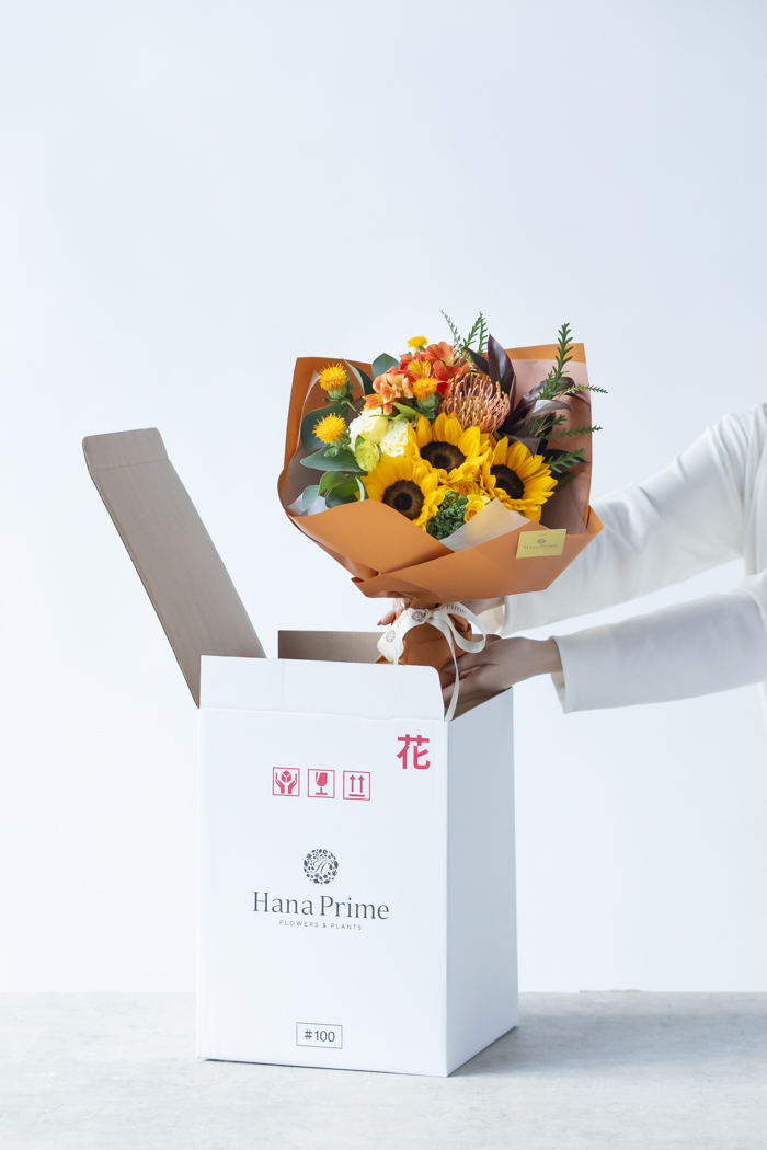 季節の花束 スタンダードブーケ #2079 size:100の写真10枚目