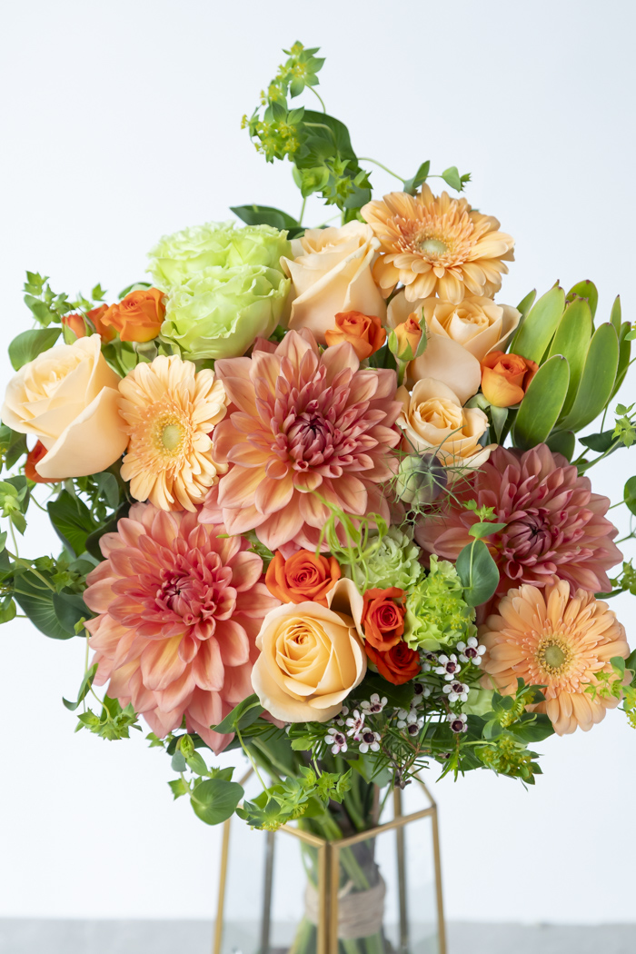 花束 スタンダードブーケ オレンジ #2081 size:120