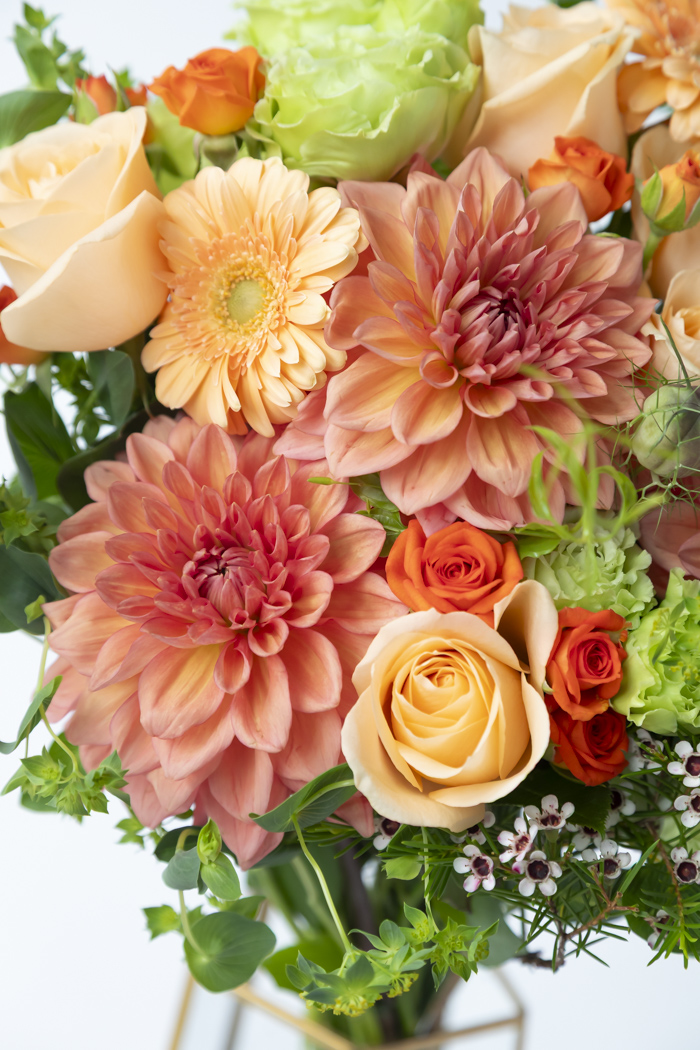 花束 スタンダードブーケ オレンジ #2081 size:120の写真5枚目