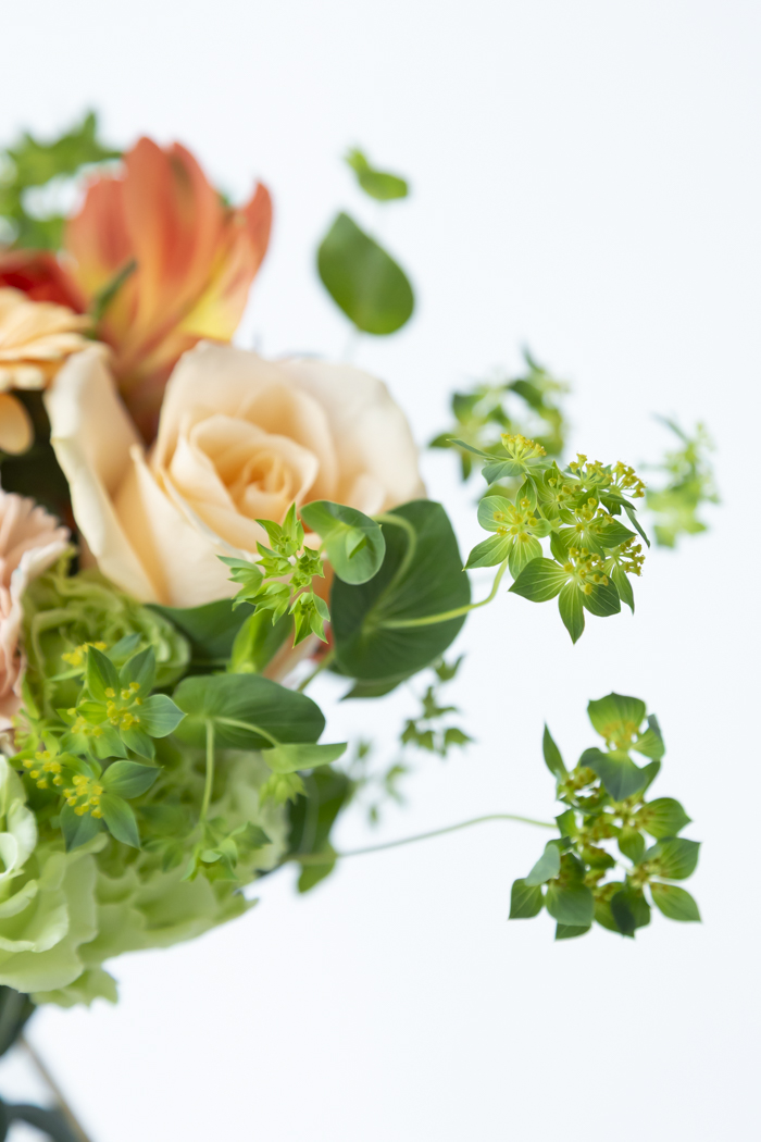 花束 スタンダードブーケ オレンジ #2082 size:100の写真6枚目