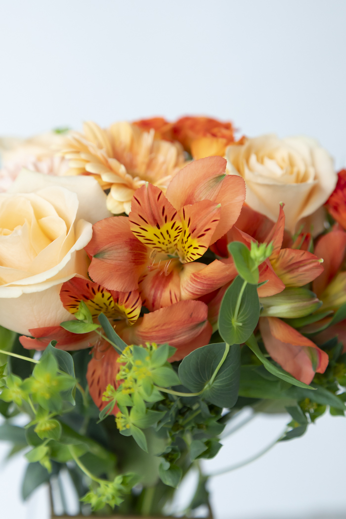 花束 スタンダードブーケ オレンジ #2082 size:100の写真7枚目