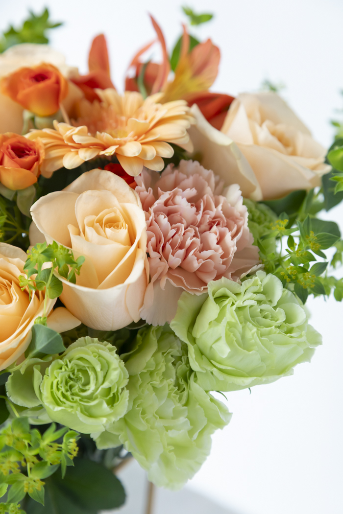 花束 スタンダードブーケ オレンジ #2082 size:100の写真8枚目