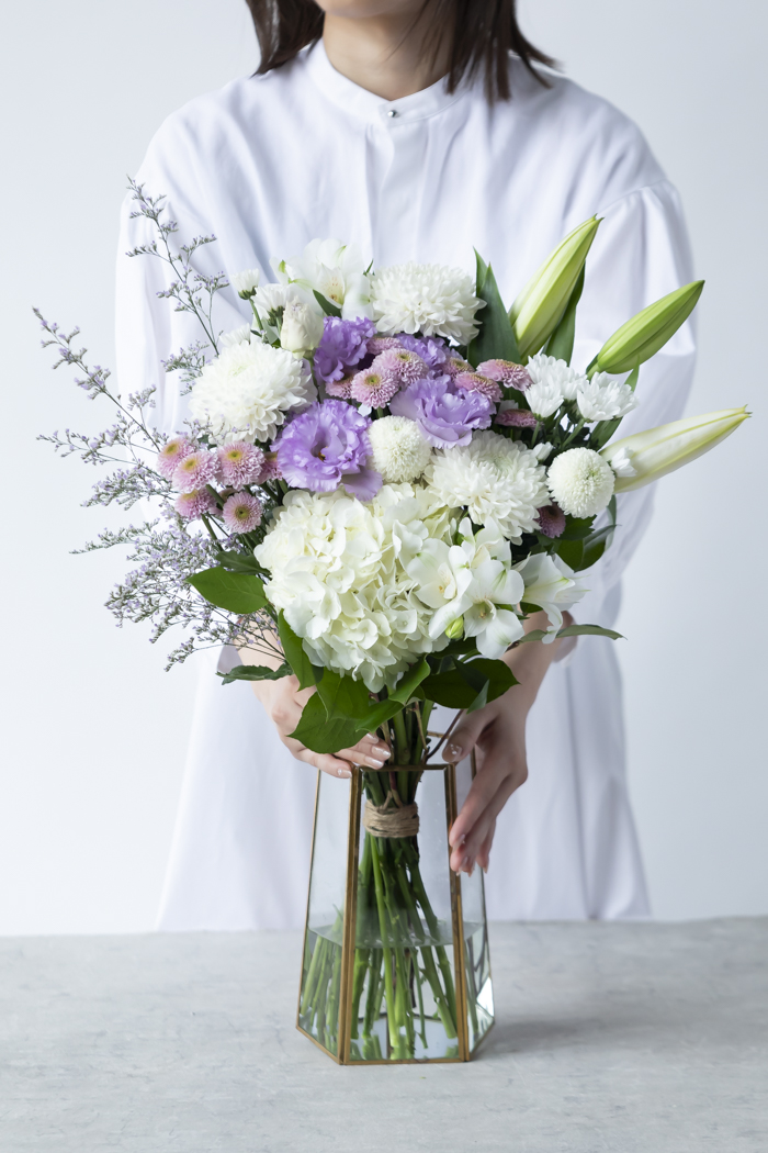 花束 供花 スタンダード #2095 size:120の写真2枚目