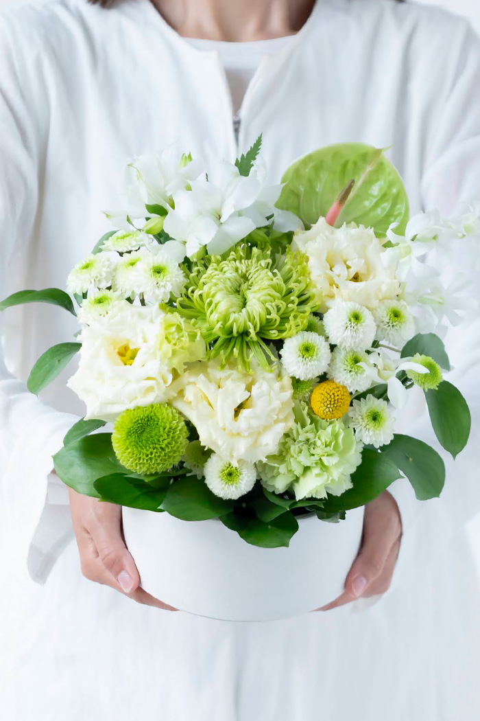 供花 アレンジメント #2114 size:80の写真1枚目