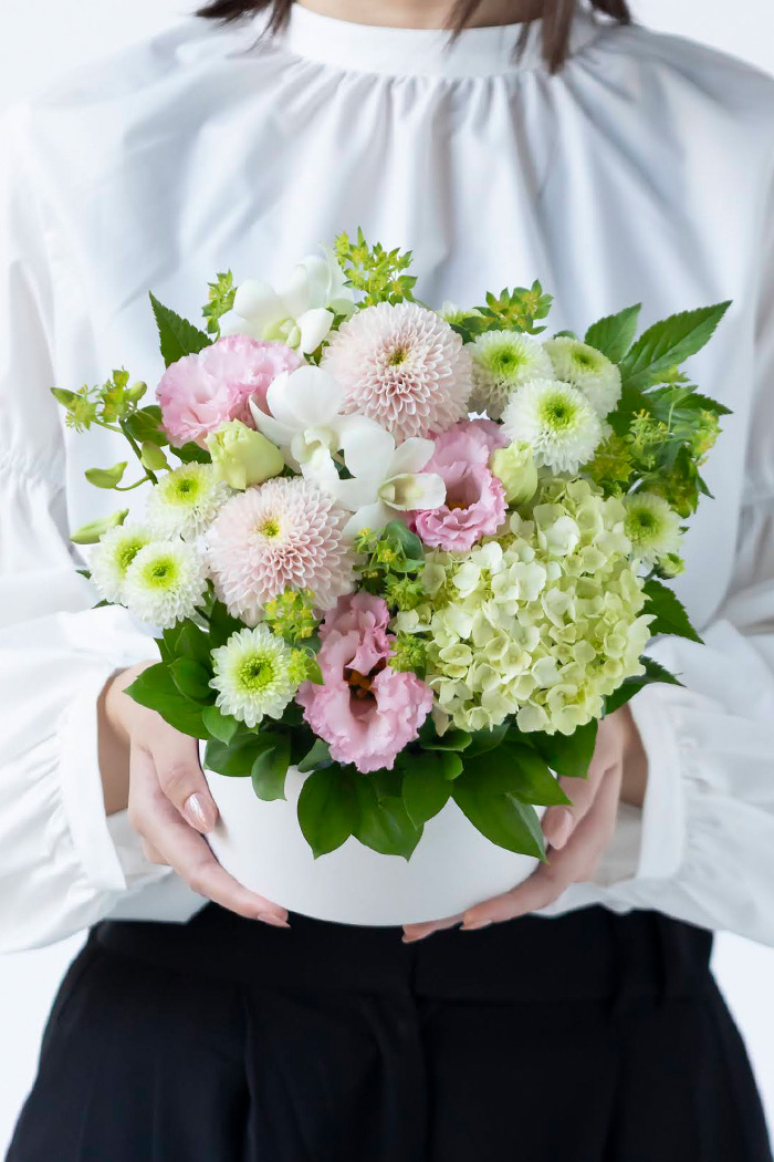供花 アレンジメント #2116 size:80の写真1枚目