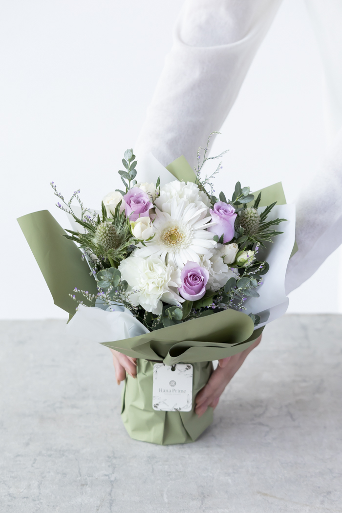 花束 そのまま飾れるブーケ #2123 size:80の写真3枚目