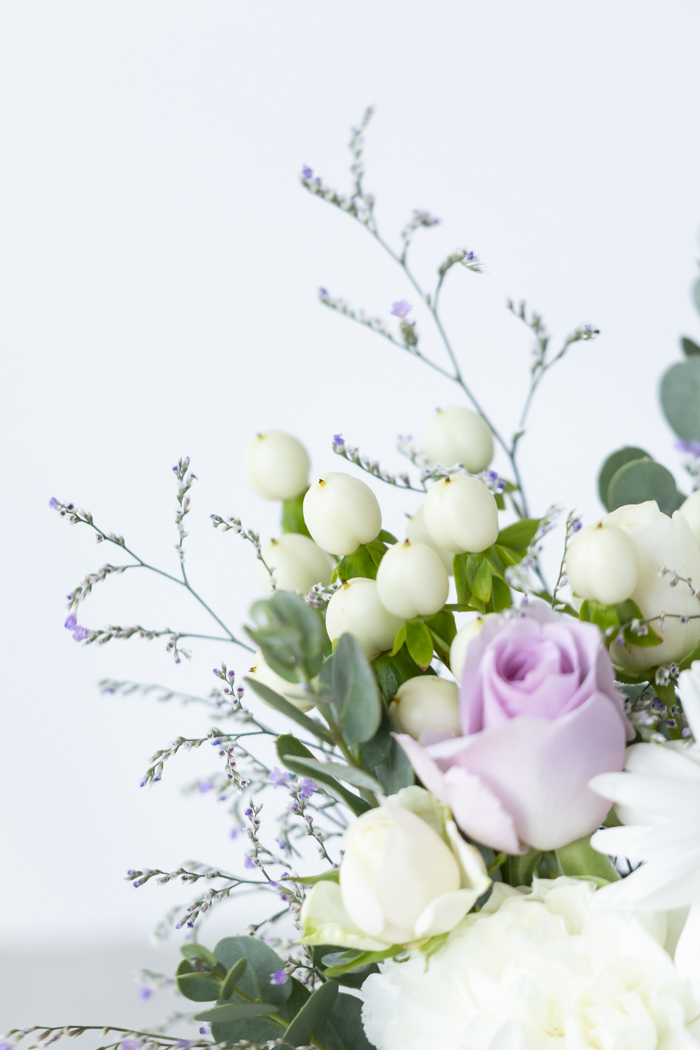アレンジメント ホワイトパープル #2124 size:80の写真5枚目
