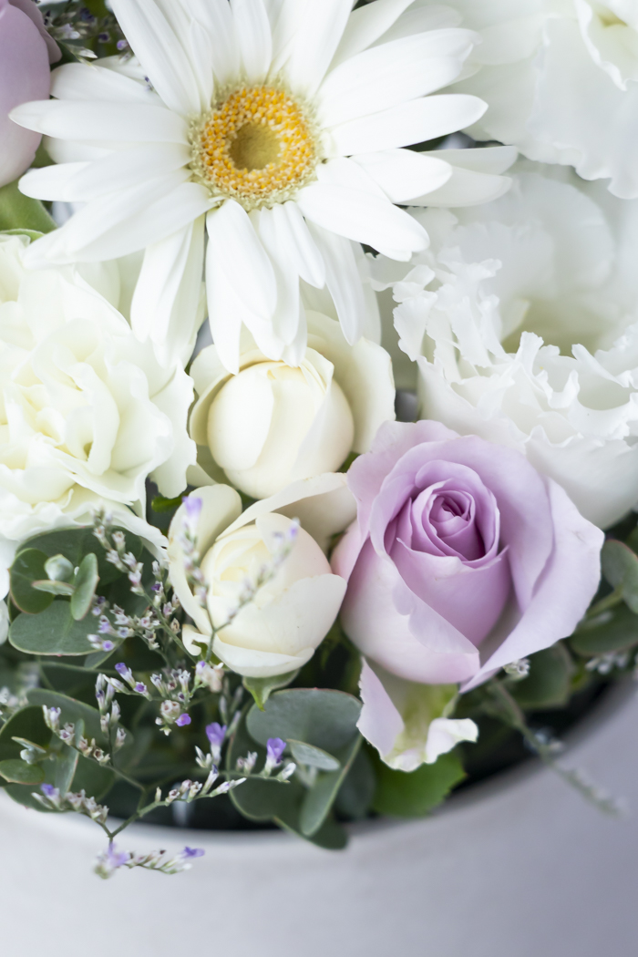 アレンジメント ホワイトパープル #2124 size:80の写真6枚目