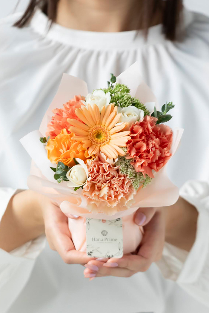 そのまま飾れる花束 #2130 size:60 OR｜HanaPrime（ハナプライム）