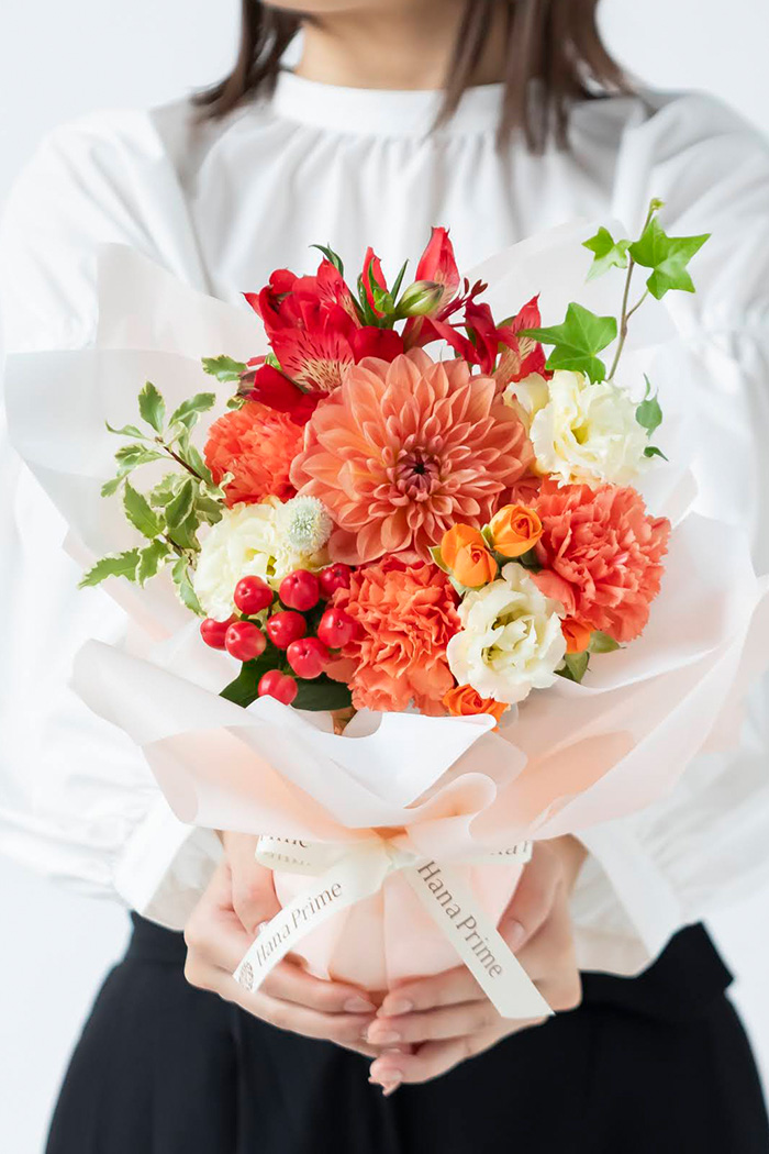 そのまま飾れるブーケ #2131 size:100 YELの写真1枚目