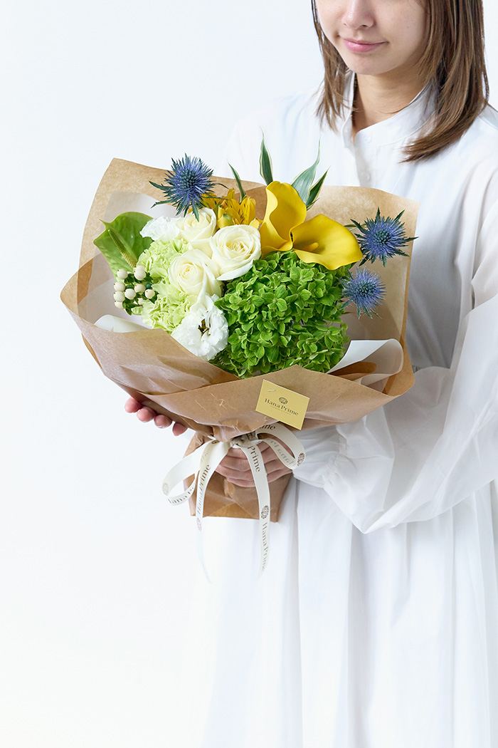 花束 ラウンドブーケ #2143 size:100の写真3枚目
