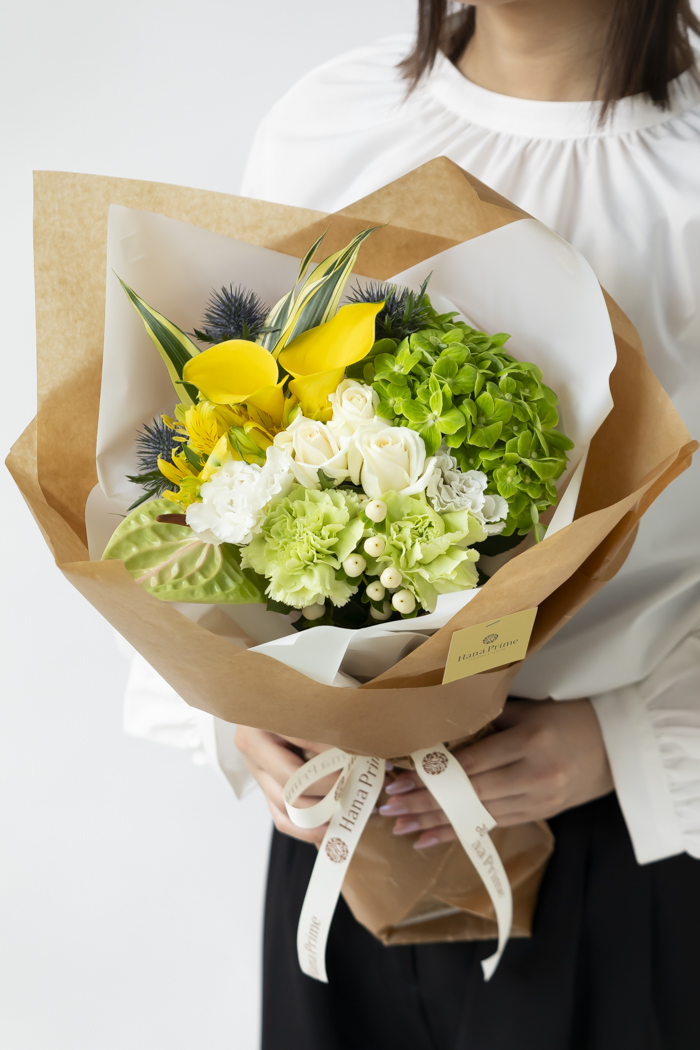 花束 ラウンドブーケ #2143 size:100の写真4枚目