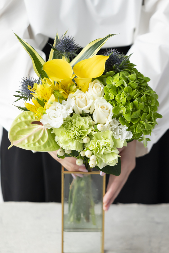 花束 ラウンドブーケ #2143 size:100の写真8枚目