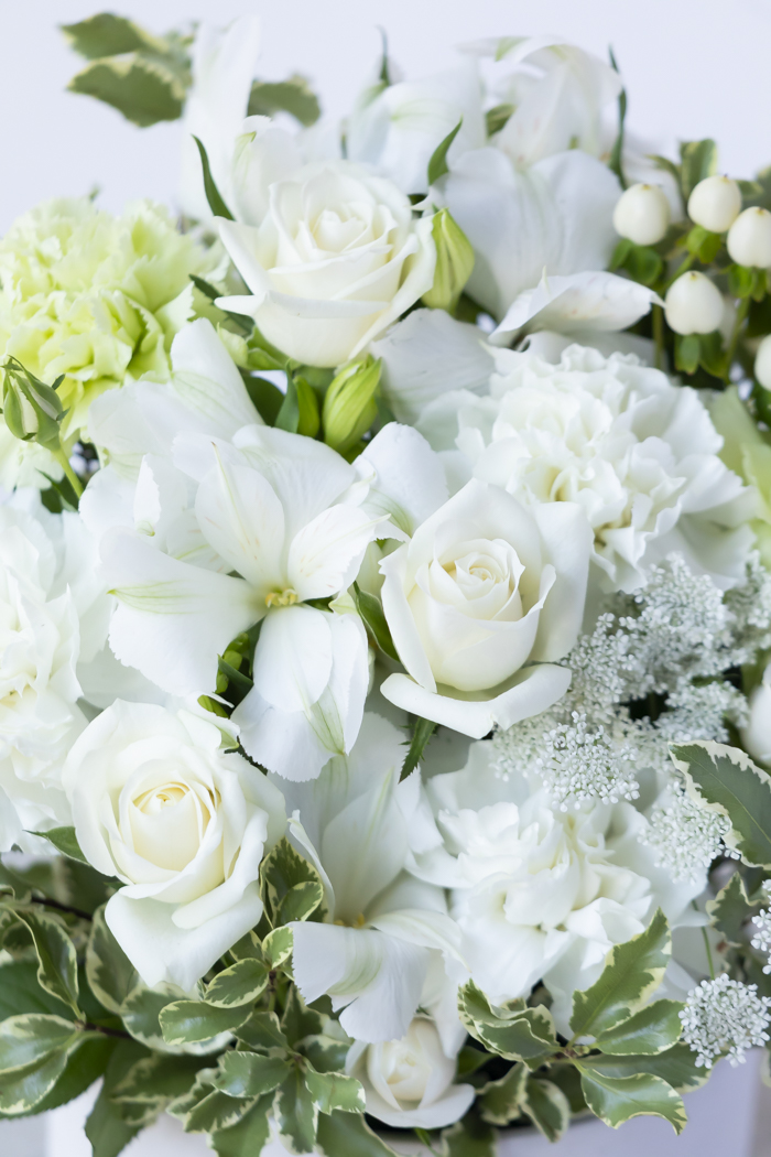 アレンジメント ホワイト #2144 size:80の写真5枚目