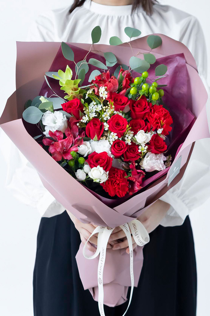 花束 スタンダードブーケ  #2146 size:120の写真1枚目